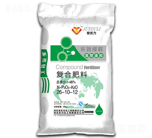 复合肥料26 10 12 聚优力 优力化工